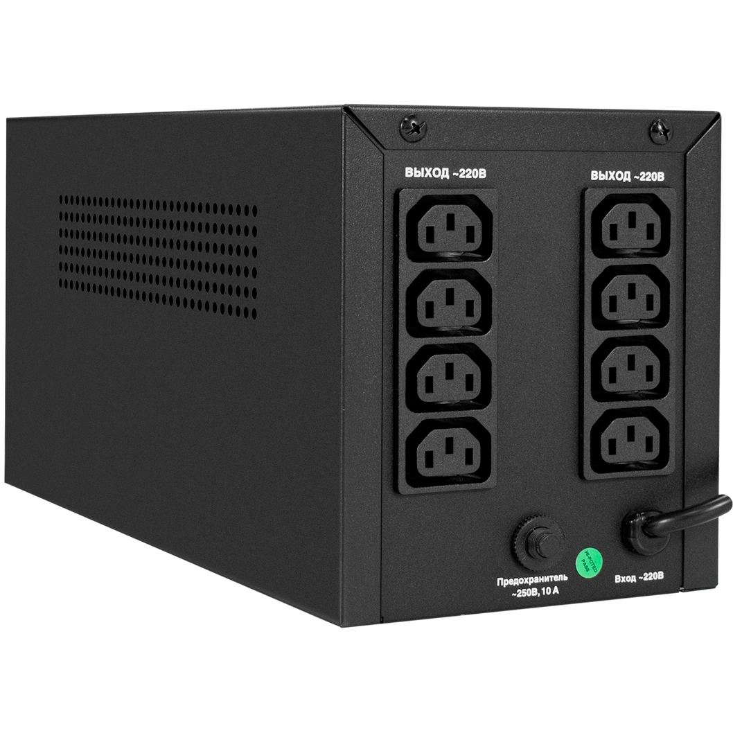 ИБП ExeGate SpecialPro UNB-1000.LED.AVR.8C13 - EX299947RUS - фото 4