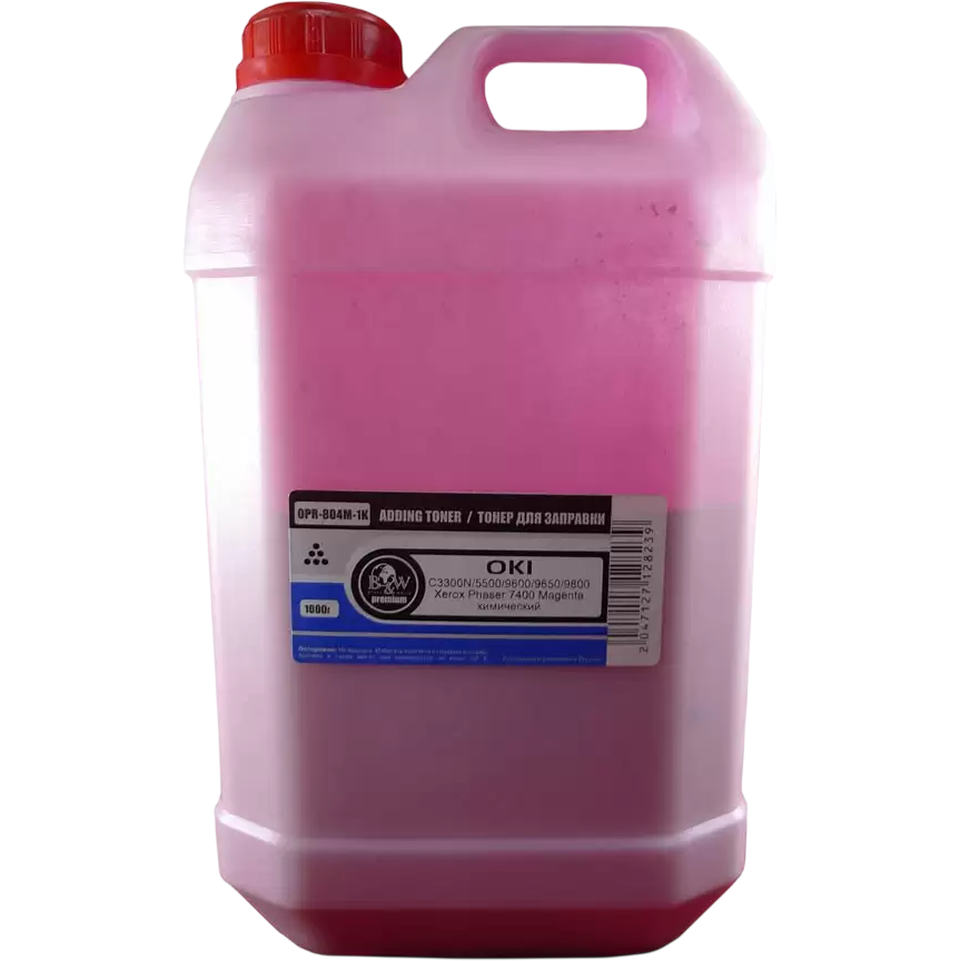 Тонер Black&White OPR-804M-1K Magenta