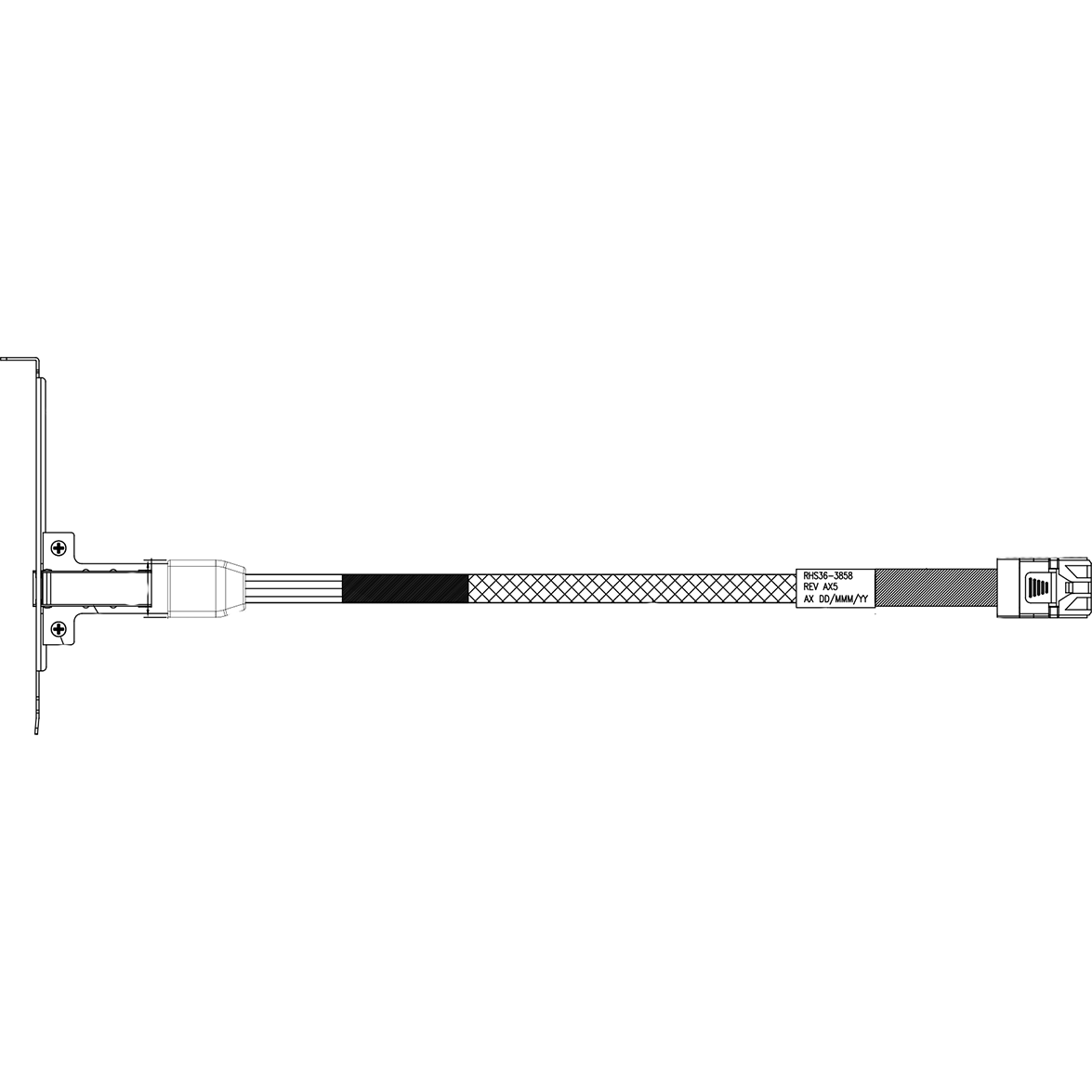 Кабель Amphenol RHS36-3858