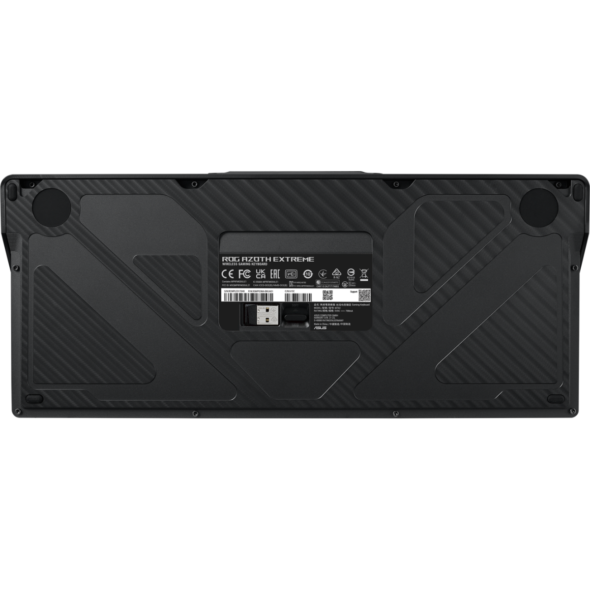 Клавиатура ASUS ROG AZOTH EXTREME Black (ROG NX Snow) - 90MP03MA-BKRA01 - фото 7