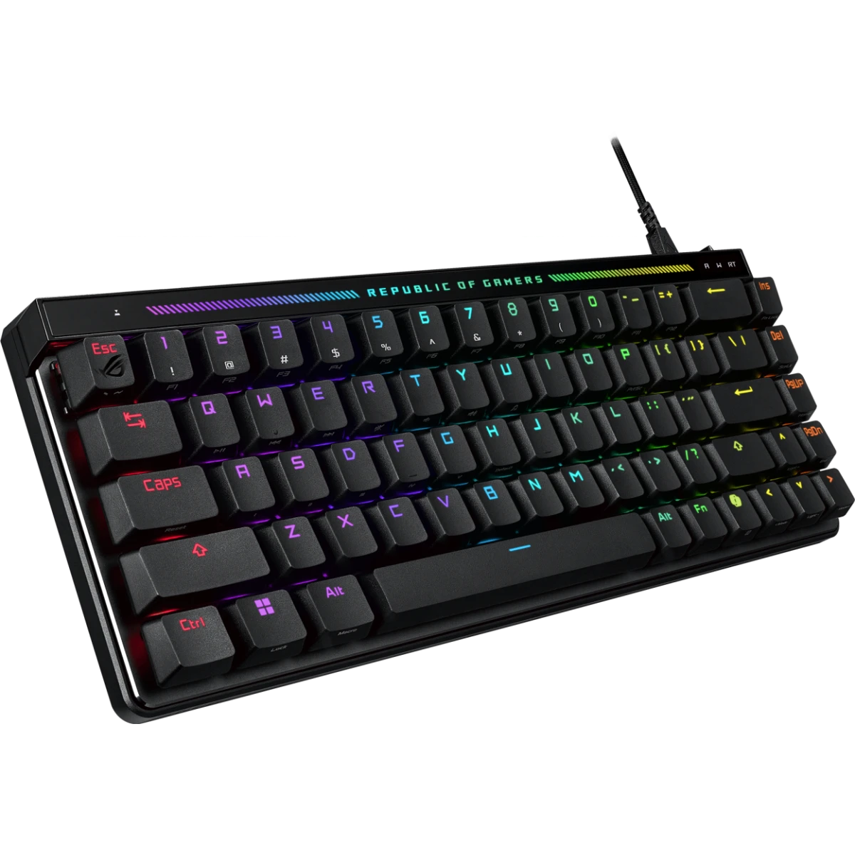 Клавиатура ASUS ROG Falchion Ace HFX Black - 90MP03VE-BKRA20 - фото 2