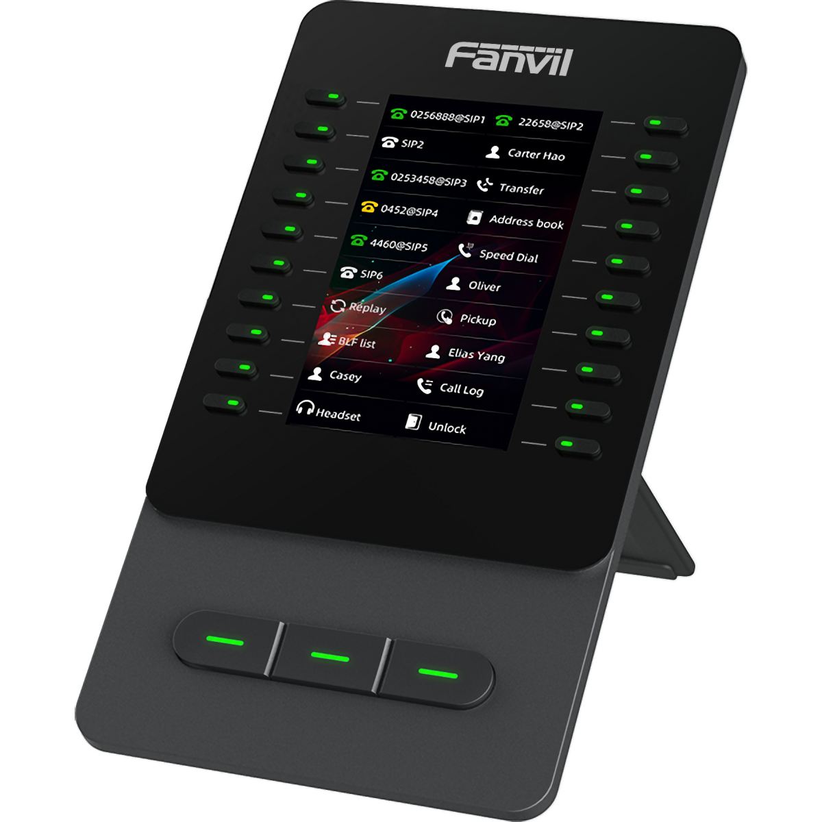 Клавишная консоль расширения Fanvil (Linkvil) EM60 Color-screen