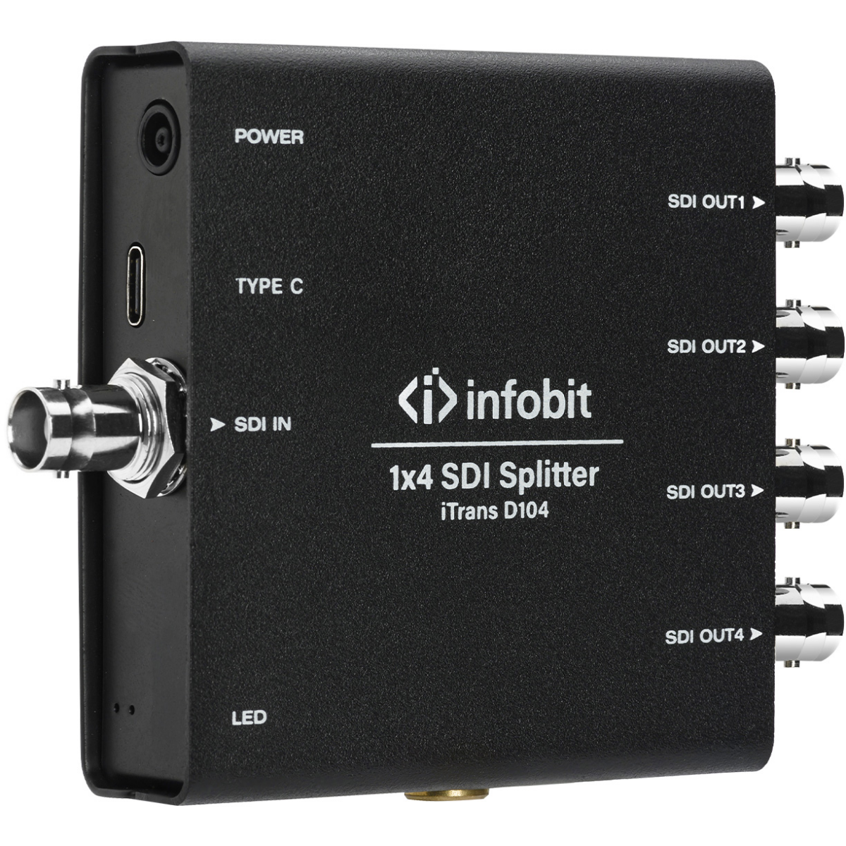 Разветвитель видеосигнала Infobit iTrans D104