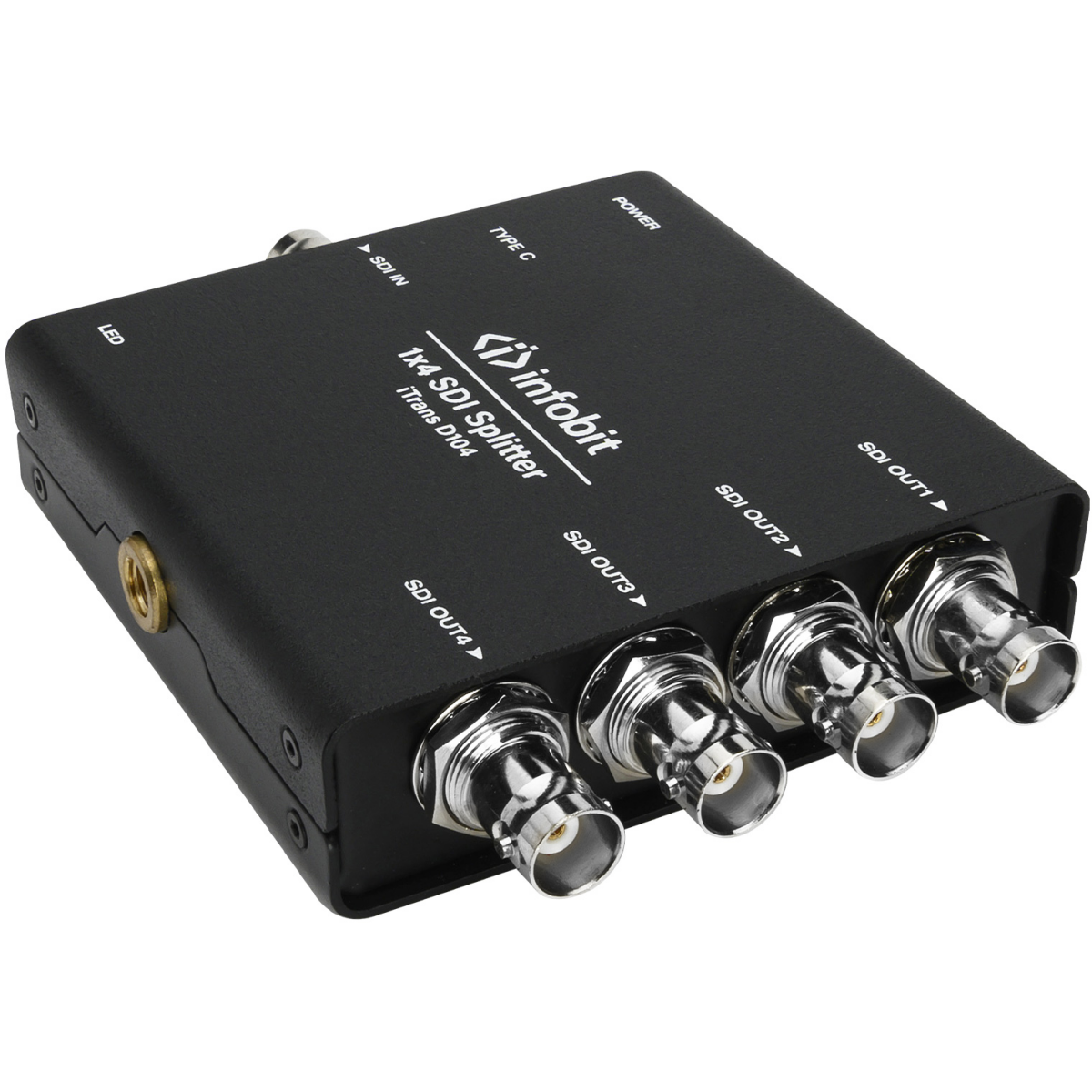 Разветвитель видеосигнала Infobit iTrans D104 - фото 3