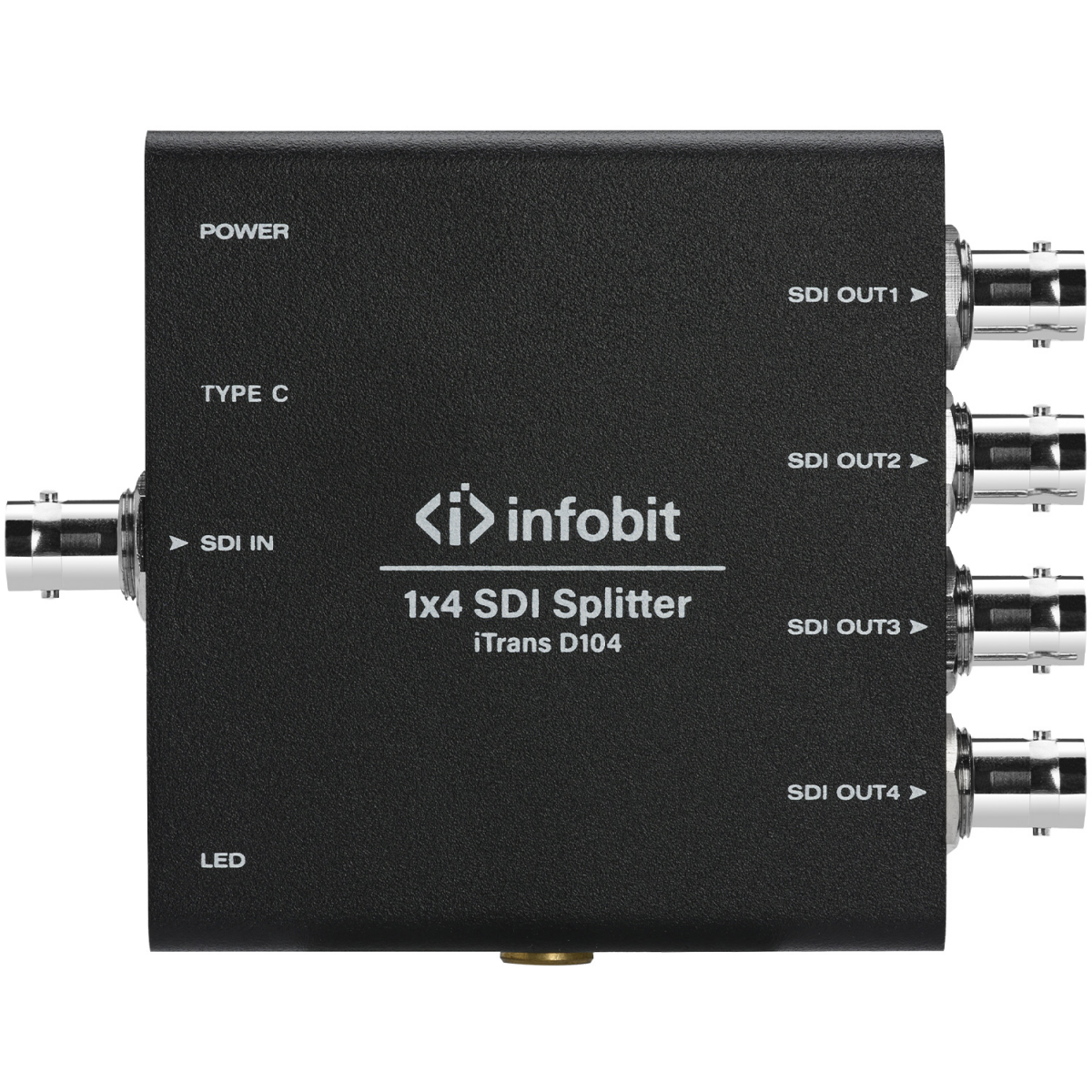 Разветвитель видеосигнала Infobit iTrans D104 - фото 4