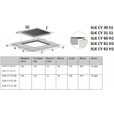 Электрическая варочная панель Schaub Lorenz SLK CY61H1 (SLK00002036)