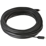 Кабель Mini DisplayPort (M) - Mini DisplayPort (M), 40м, Wize WMP10-MA-K40