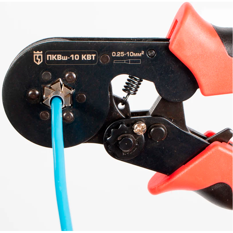 Пресс-клещи КВТ ПКВш-10 - 77669 - фото 2