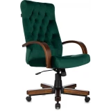 Офисное кресло Бюрократ T-9928 Walnut Green (T-9928WALNUT/FABR/GN)