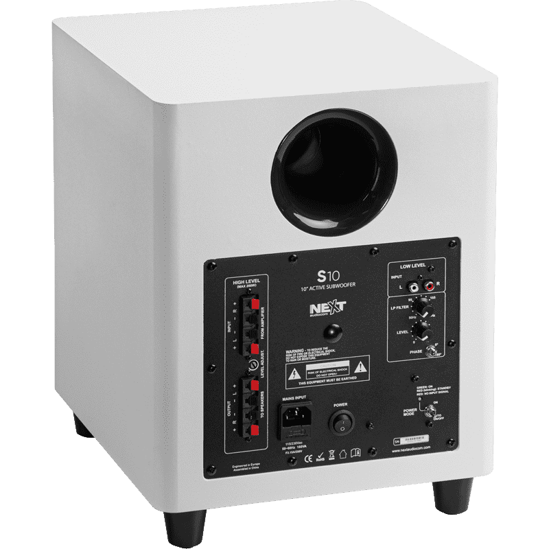 Сабвуфер NEXT Audiocom S10 White - ACP01934 - фото 2