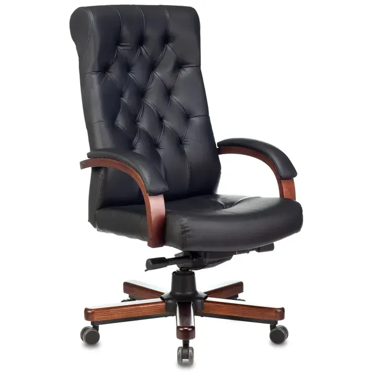 Офисное кресло Бюрократ T-9928WALNUT Black
