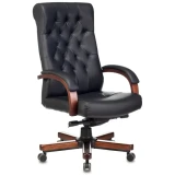 Офисное кресло Бюрократ T-9928WALNUT Black (T-9928WALNUT/BLACK)