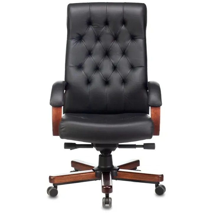 Офисное кресло Бюрократ T-9928WALNUT Black - T-9928WALNUT/BLACK - фото 4