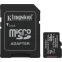 Карта памяти 128GB MicroSD Kingston Industrial + SD адаптер (SDCIT2/128GB)