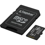 Карта памяти 128GB MicroSD Kingston Industrial + SD адаптер (SDCIT2/128GB)