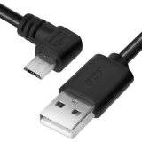 Кабель USB A (M) - microUSB B (M), 0.3м, Greenconnect GCR-UA8AMCB6-BB2S-0.3m