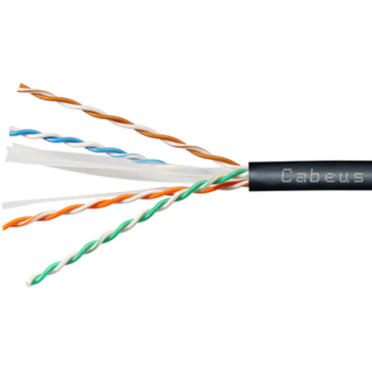Бухта Cabeus UTP-4P-Cat.6-SOLID-OUT-LSZH-UV-20, 20м