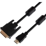 Кабель HDMI - DVI, 3м, PREMIER 5-821 (5-821 3.0)