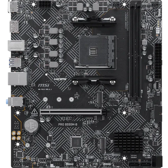Материнская плата MSI PRO B550M-B