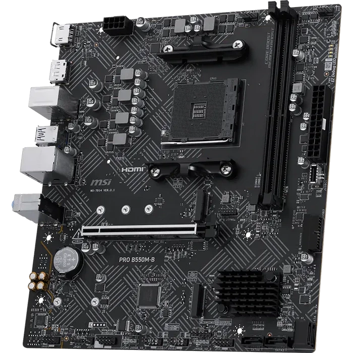 Материнская плата MSI PRO B550M-B - фото 2