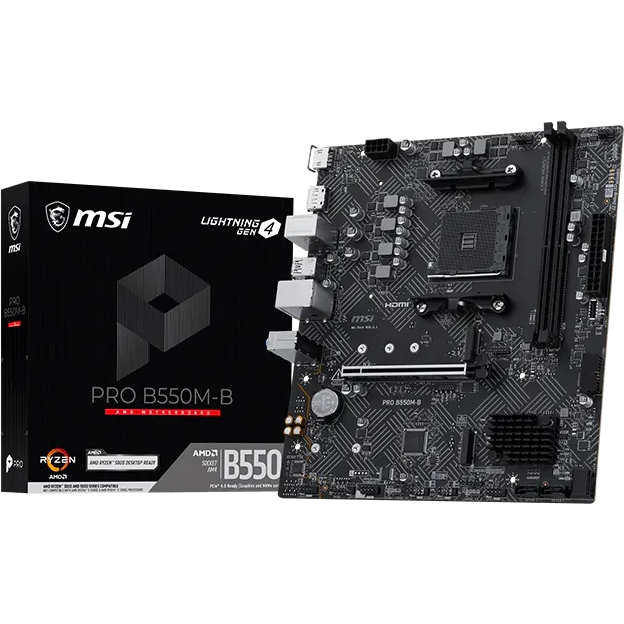 Материнская плата MSI PRO B550M-B - фото 5