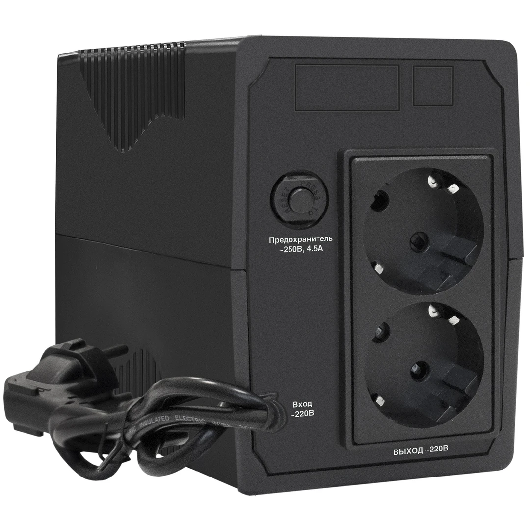 ИБП ExeGate Power Back BNB-600.LED.AVR.2SH - EP244543RUS - фото 2