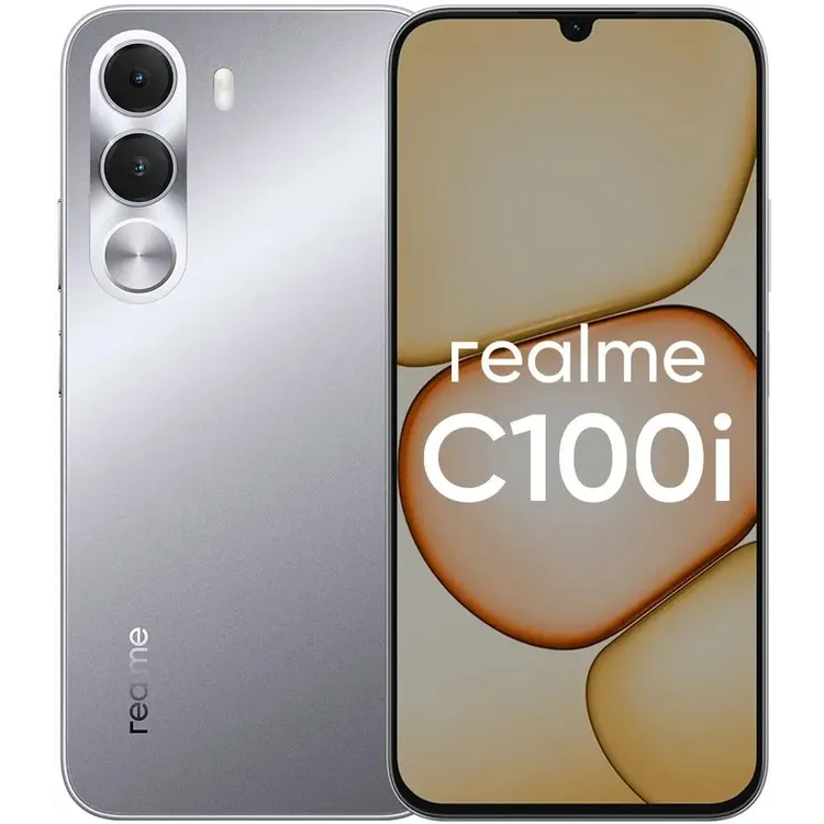 Смартфон Realme C100i 4/128GB Silver (RMX5377) - 6941764490901