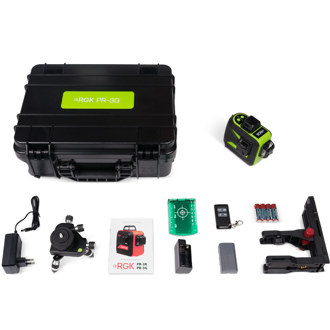 Нивелир RGK PR-3G - 4610011874796 - фото 9