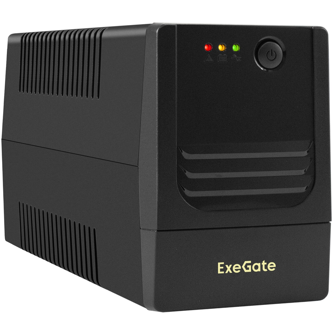 ИБП ExeGate Power NB-650.LED.AVR.2SH.USB