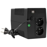 ИБП ExeGate Power NB-800.LED.AVR.2SH.USB (EX299762RUS)