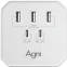 Сетевое зарядное устройство AGNI TP-WB2U3E-WHITE - фото 2