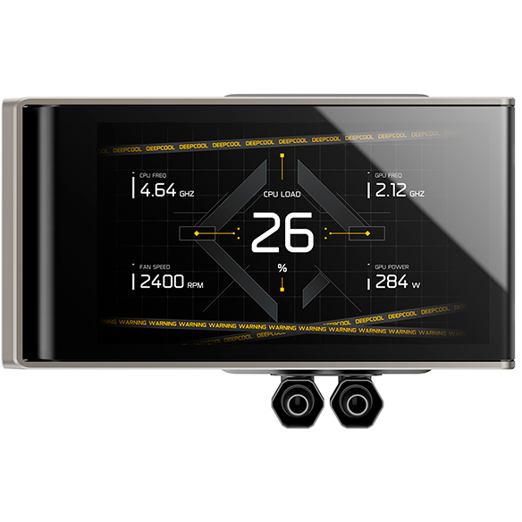 Система жидкостного охлаждения DeepCool LT360 VISION ARGB - R-LT360VISION-BKAMMC-G-1 - фото 3