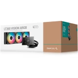 Система жидкостного охлаждения DeepCool LT360 VISION ARGB (R-LT360VISION-BKAMMC-G-1)