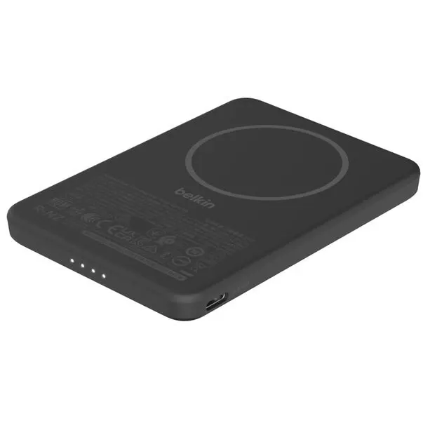 Внешний аккумулятор Belkin BoostCharge Slim Magnetic Power Bank 5K Black - BPD010hqBK - фото 4