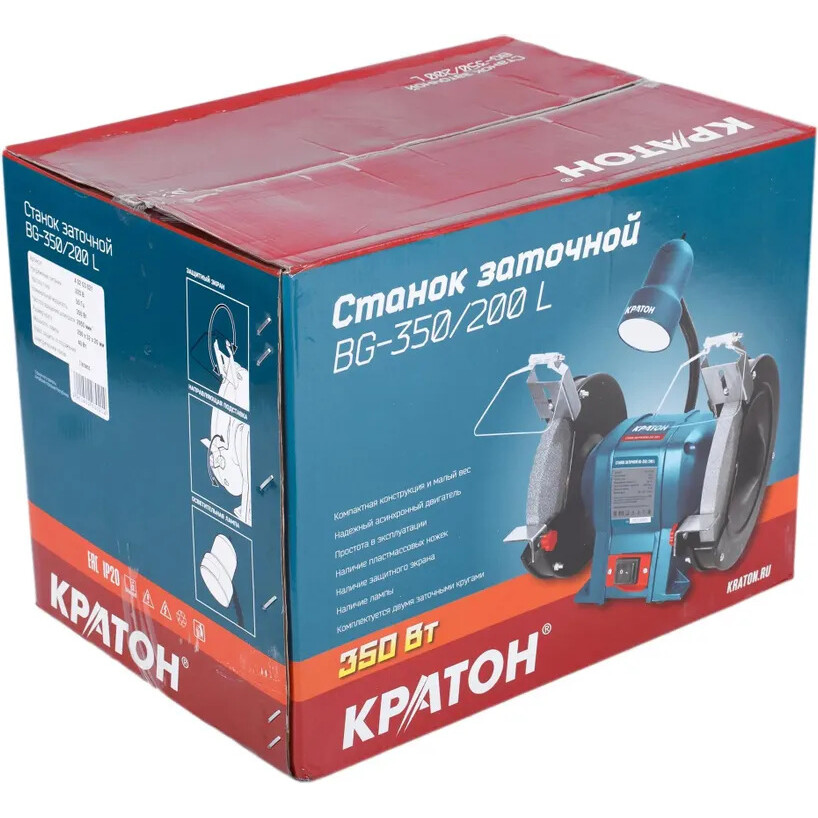 Заточная машина КРАТОН BG 350/200 L - 4 02 03 021 - фото 6