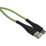 Кабель USB - USB Type-C, 1м, BoraSCO 52587 Green