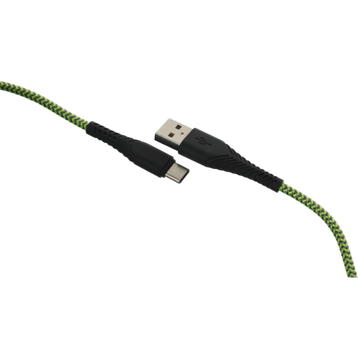 Кабель USB - USB Type-C, 1м, BoraSCO 52587 Green - фото 2