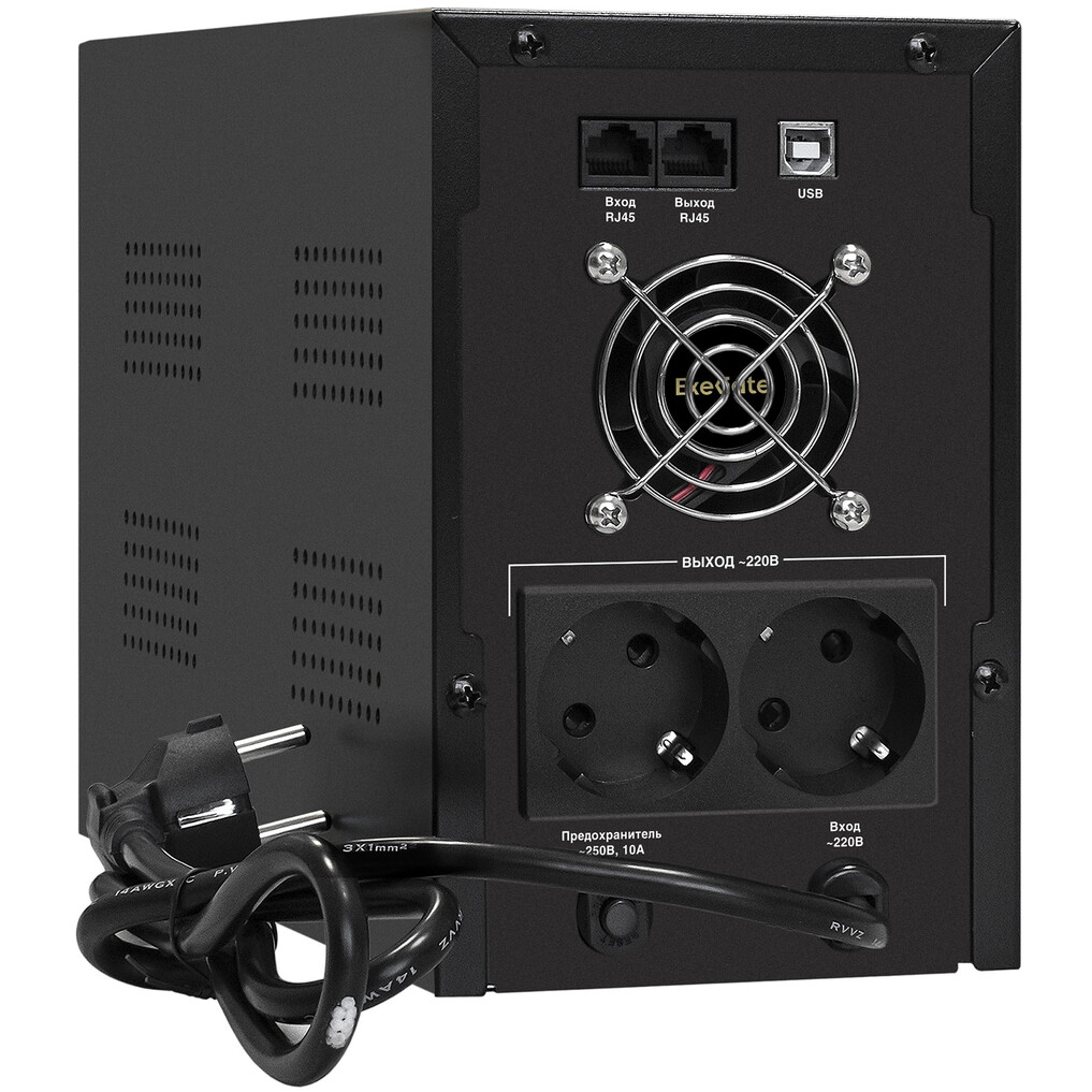 ИБП ExeGate SpecialPro UNB-2000.LED.AVR.2SH.RJ.USB - EX292609RUS - фото 2