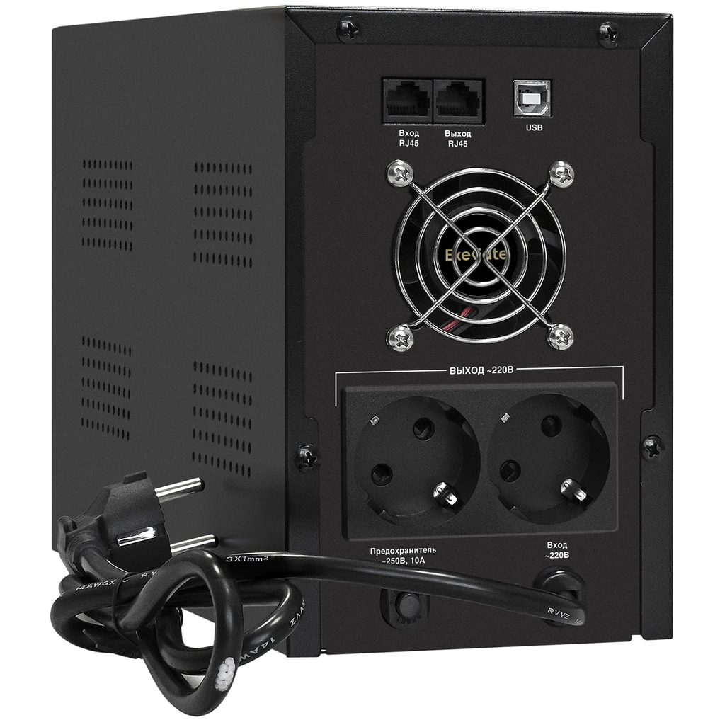 ИБП ExeGate SpecialPro UNB-2200.LED.AVR.2SH.RJ.USB - EX292613RUS - фото 2