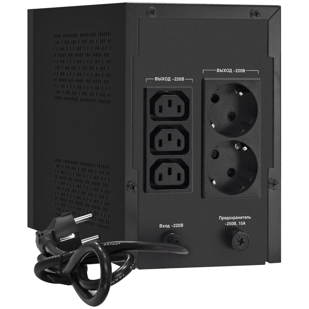 ИБП ExeGate SpecialPro UNB-1600.LED.AVR.2SH.3C13 - EX292801RUS - фото 2