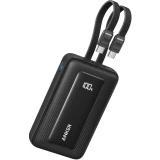 ..... Внешний аккумулятор Anker Zolo Power Bank 10K (Built-In USB-C Cable) Black (4304) Б/У (A1680H12)