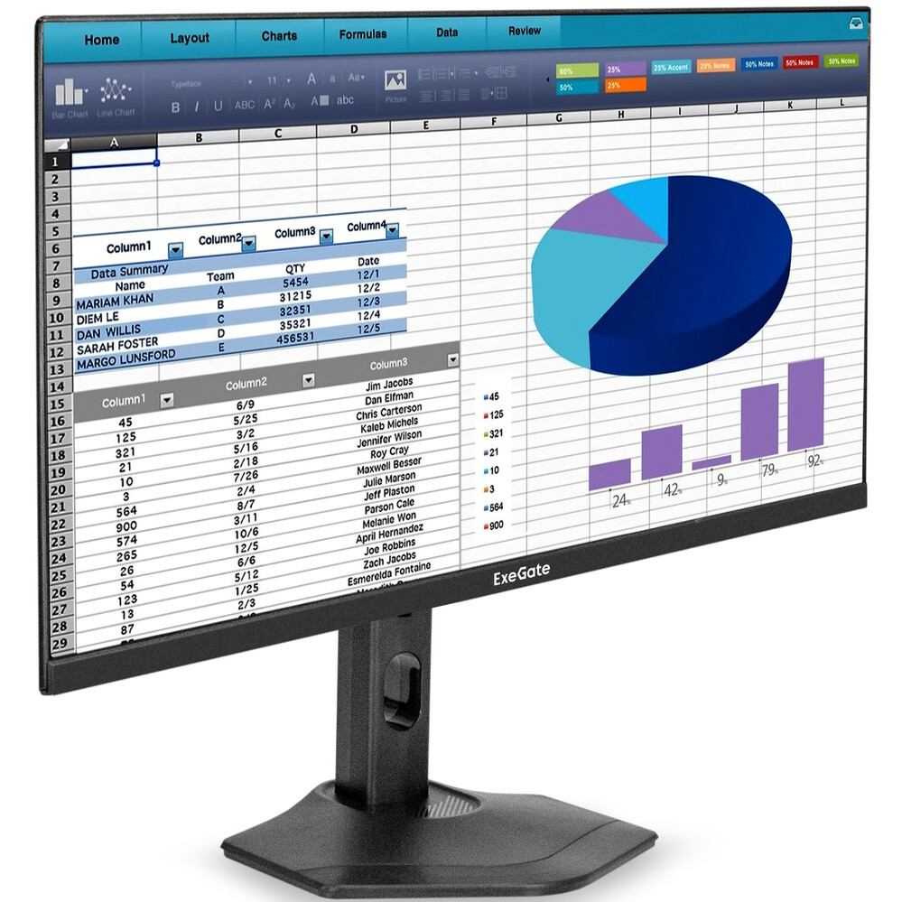 Монитор ExeGate 24" ProSmart EH2407CA - EX299034RUS - фото 2
