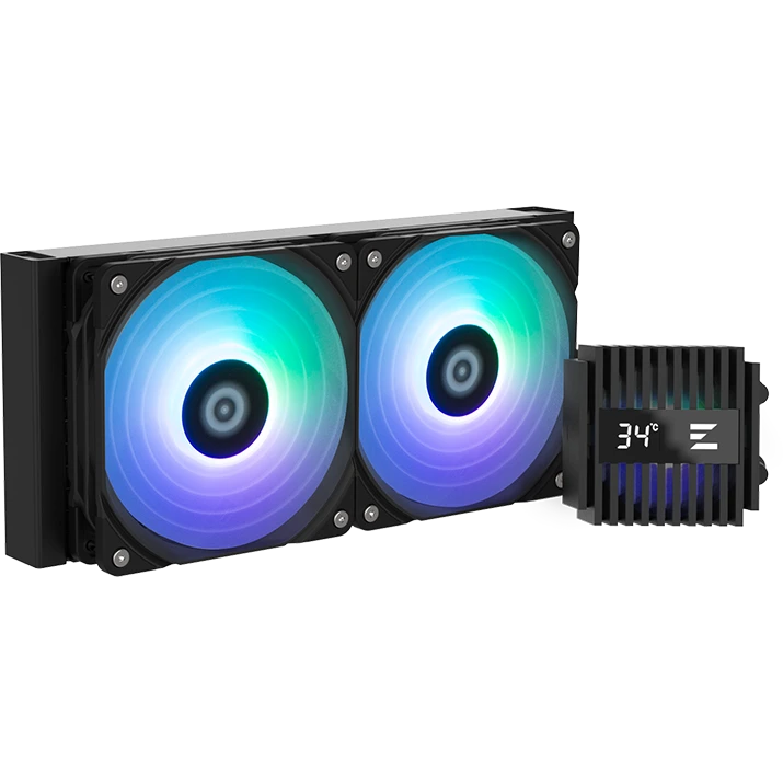 ..... Система жидкостного охлаждения Zalman Alpha 2 A24 Black (0189) Б/У