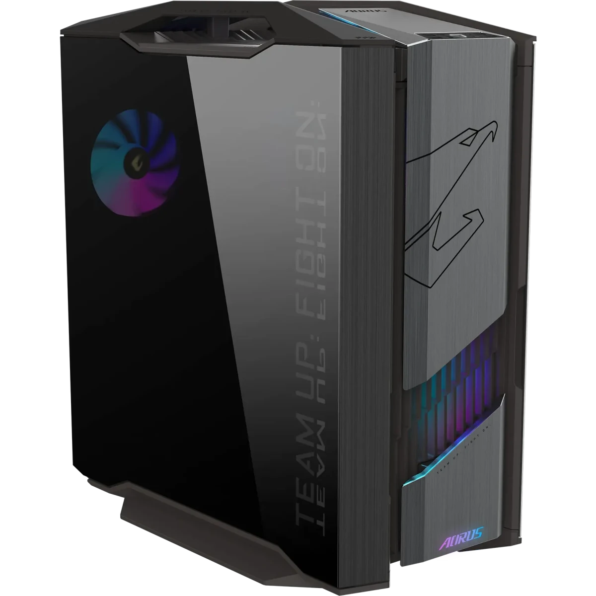 Корпус Gigabyte AORUS C601G Glass Black - GB-AC601G - фото 3