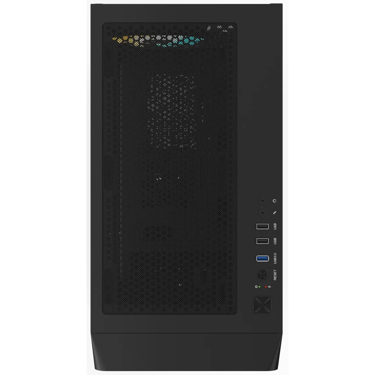 Корпус Gigabyte C103G Glass Black - GB-C103G - фото 6