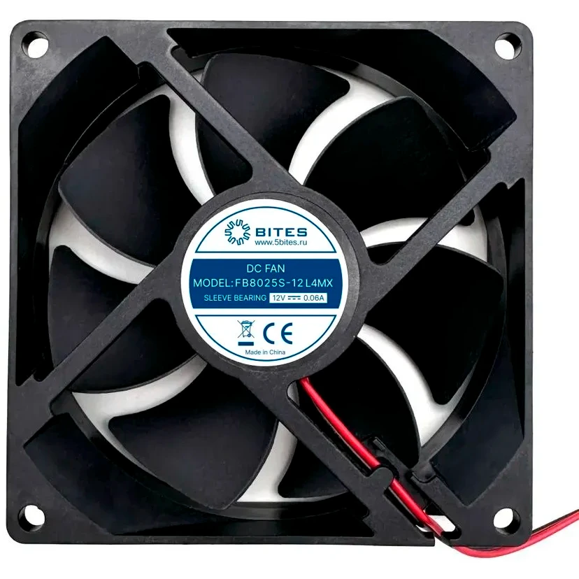 Вентилятор для корпуса 5bites FB8025S-12L4MX