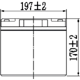 Аккумуляторная батарея WBR GPLG12-40 (GPLG12-40 WBR)