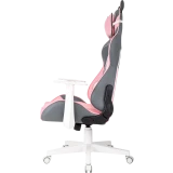 Игровое кресло Бюрократ Knight Catzy Grey/Pink (KNIGHT CATZY)