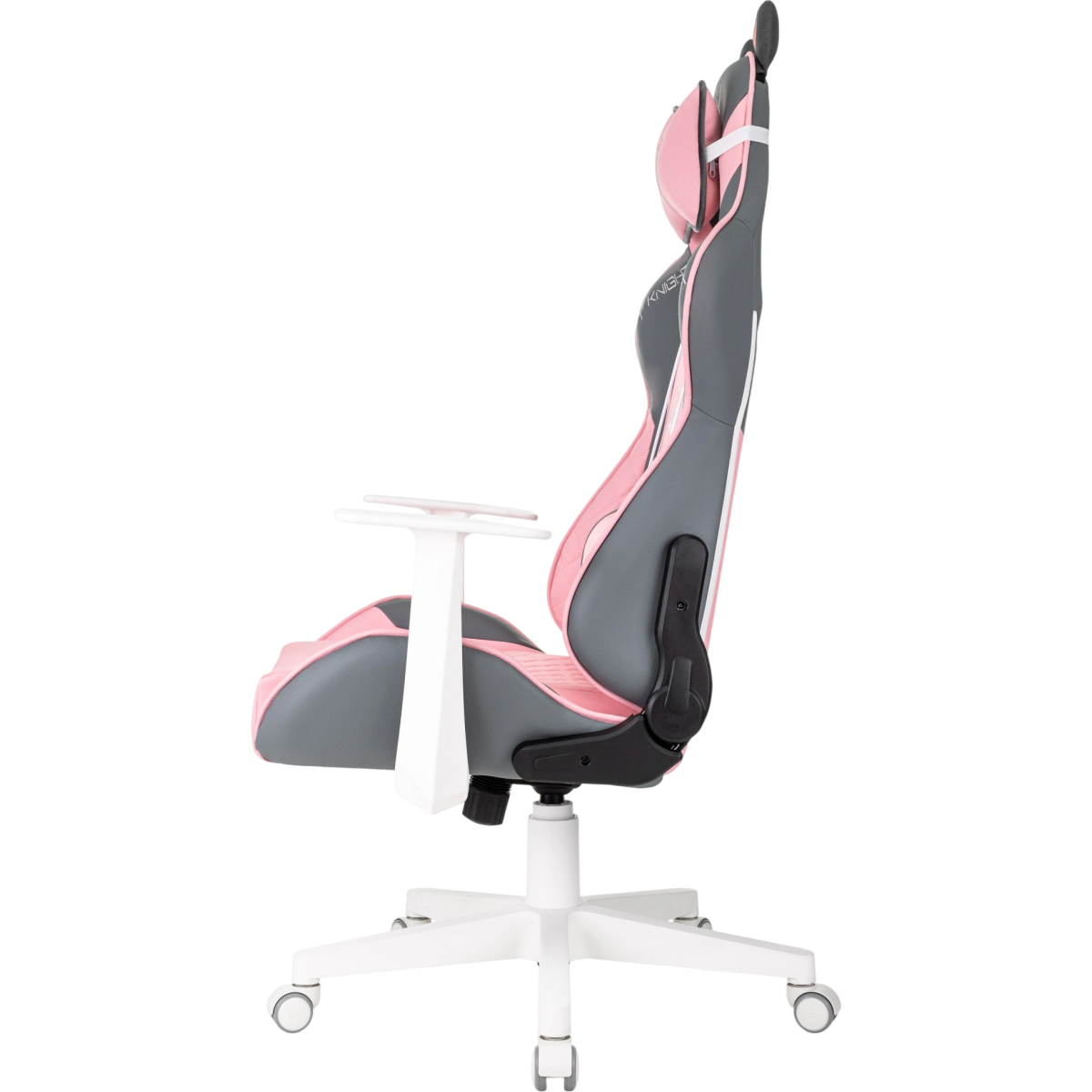 Игровое кресло Бюрократ Knight Catzy Grey/Pink - KNIGHT CATZY - фото 5