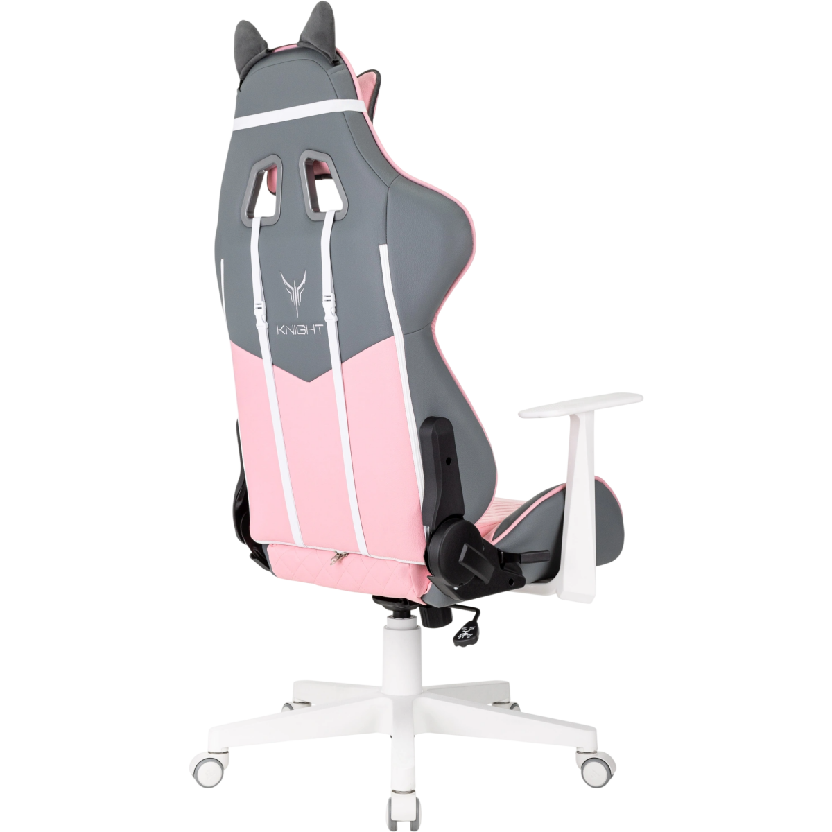 Игровое кресло Бюрократ Knight Catzy Grey/Pink - KNIGHT CATZY - фото 8